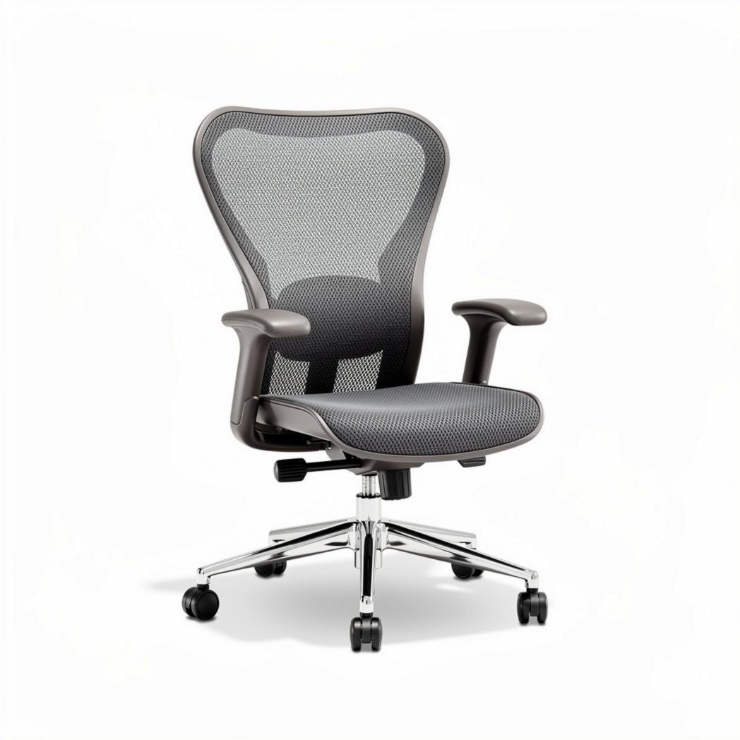 Sedia da ufficio in rete traspirante per spazi di lavoro – 45 x 45 x 110 cm