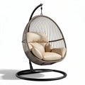 Poltrona a sospensione in rattan per aree esterne – 100 x 100 x 120 cm